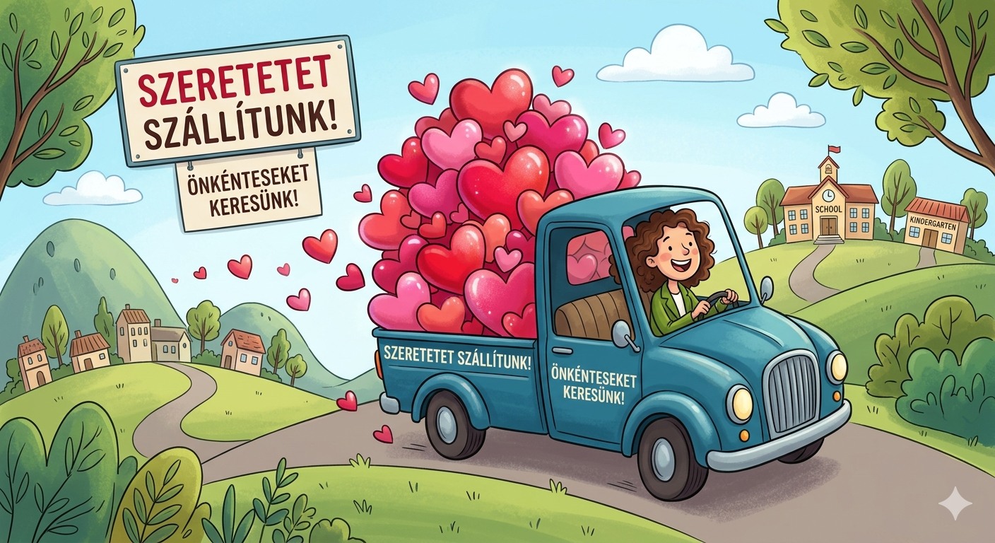önkéntes-szállító-illusztráció