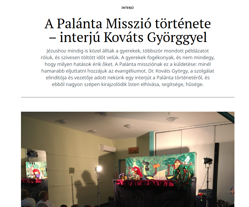 Ezazanap.hu interjú első kép