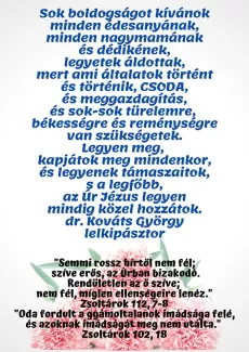 Anyáknapi köszöntés bibliai idézetekkel