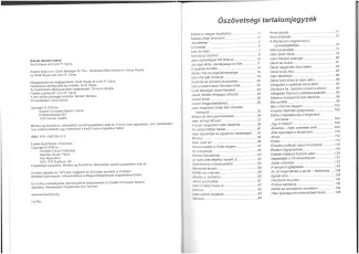 Ószövetségi tartalomjegyzék